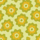 BEAUTY BOOST Mod Retro Dopamine Flowers Green