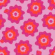 BEAUTY BOOST Mod Retro Dopamine Flowers Pink