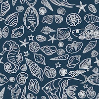 Underwater Hand-made Doodles 4 papiers peint