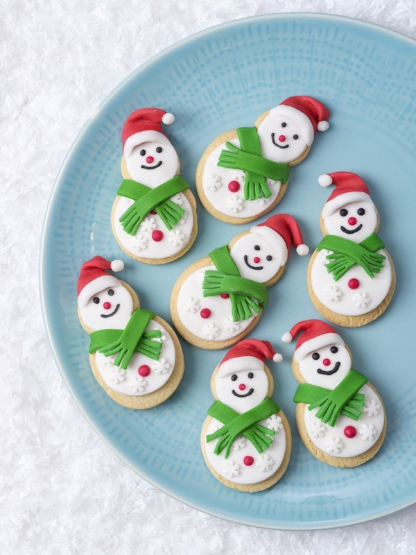 Christmas Snowmen Cookies