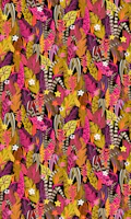 Heat Tropical Nights - Pink and Yellow tapete