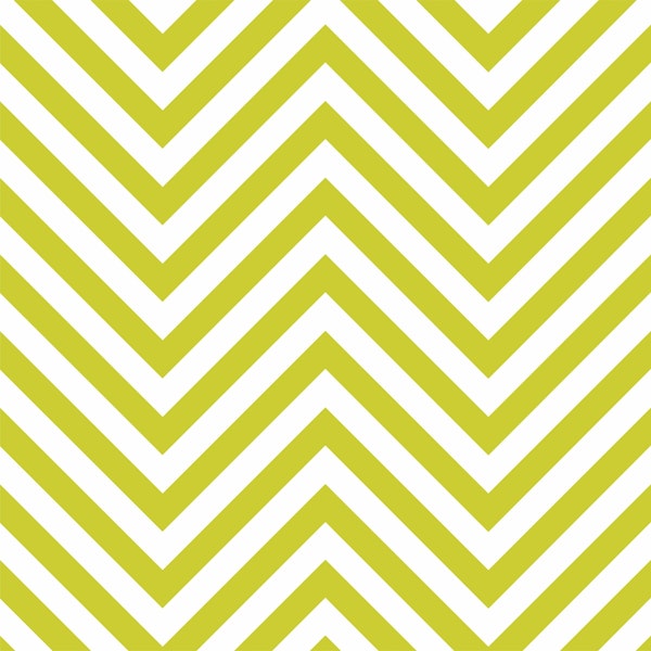 Avogado green white chevron stripes