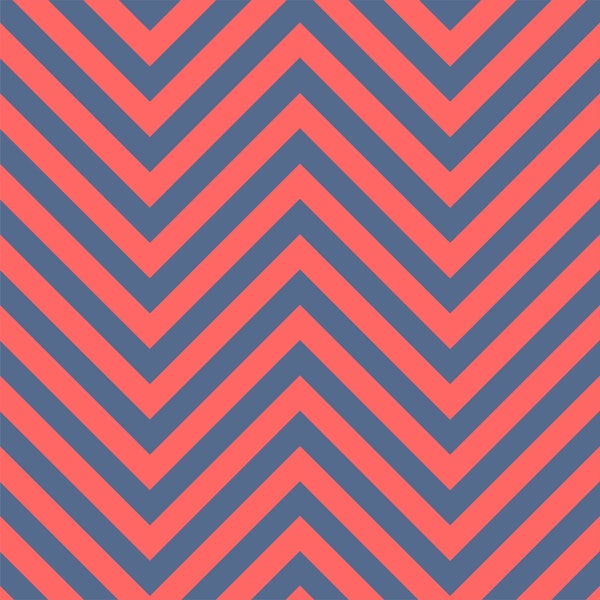 Navy blue bright pink chevron pattern
