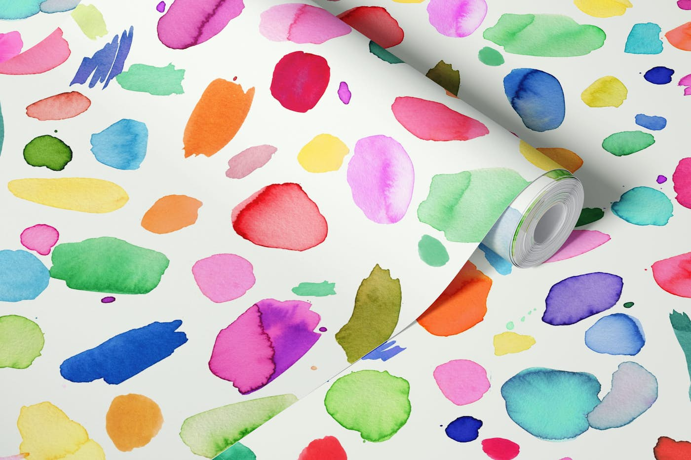 Color Joy Abstract Colorful wallpaper roll