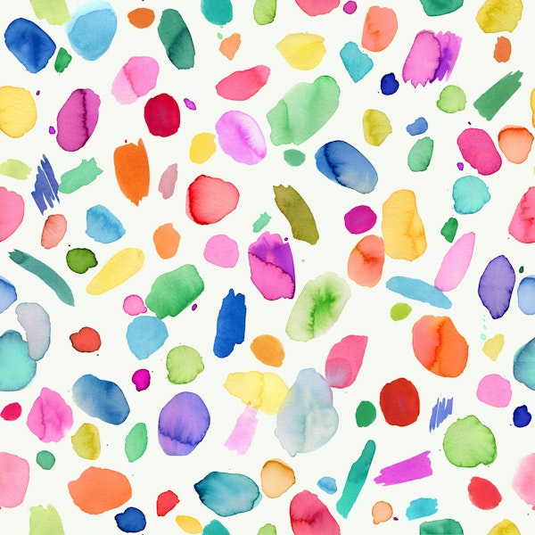 Vibrant Splash Dream Joy Abstract Colorful