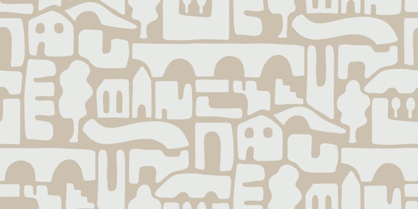 Calming Urban Shapes Beige