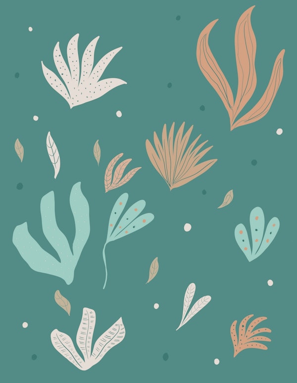 Underwater Leaves Jungle 2