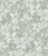 monochrome line drawing lillies sage green