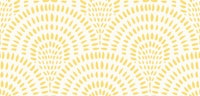 Boho Scallops, Yellow ταπετσαρία