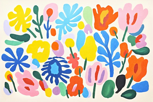 Matisse Whimsical Flower Garden