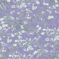 Van Gogh Almond Blossom lavender mint tapetit