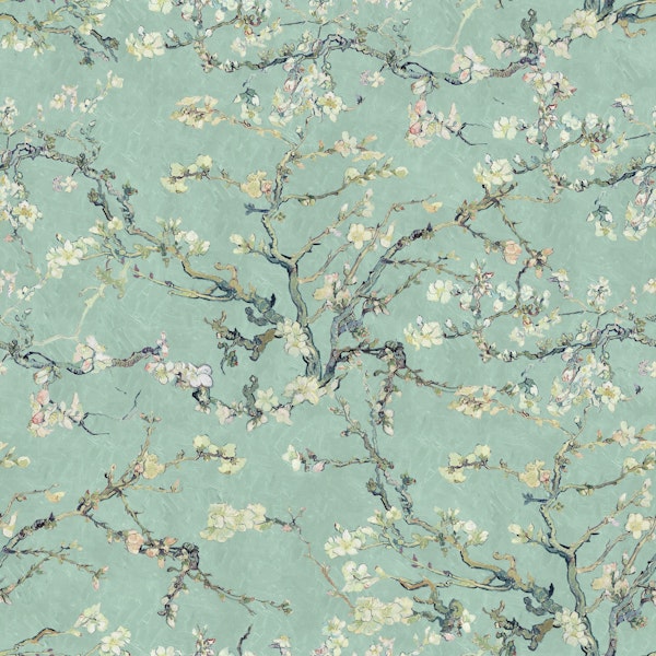 Van Gogh Almond Blossom mint blush