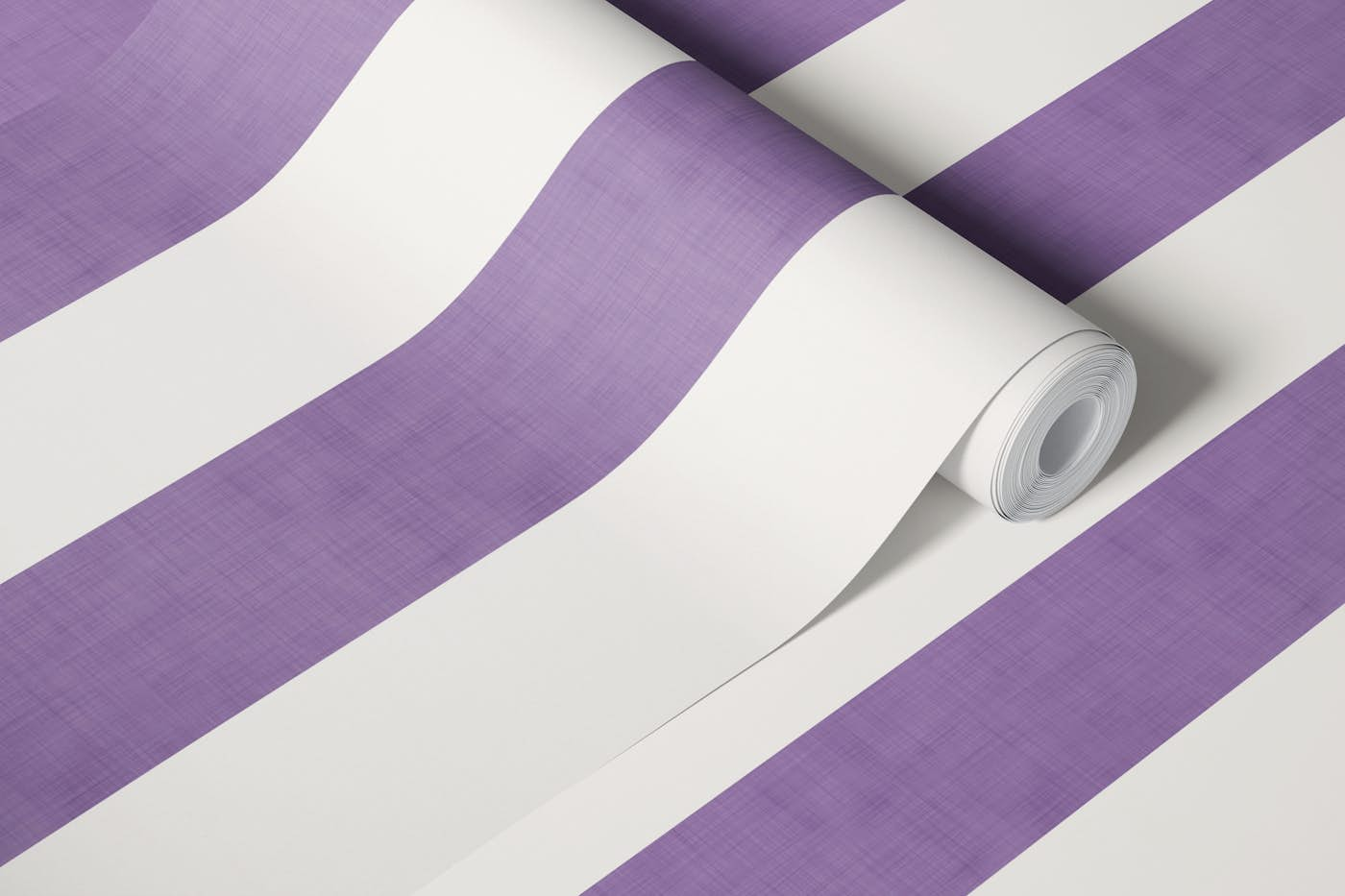 Large Purple Stripes Textured wallpaper roll