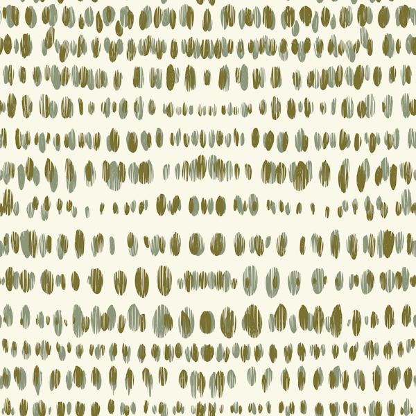 Wildlife Safari Dots green