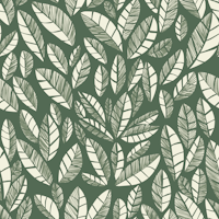 Wildlife Safari Laeves green ταπετσαρία