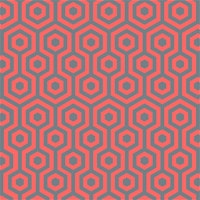 Fuchsia grey honeycomb grid wallpaper