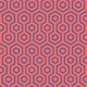 Navy blue magenta hexagon pattern