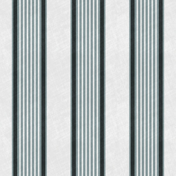 Antique stripes in slate blue grey black