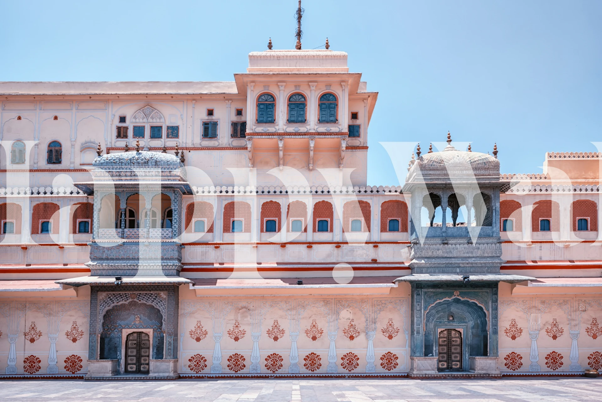 City Palace in Jaipur wallpaper design