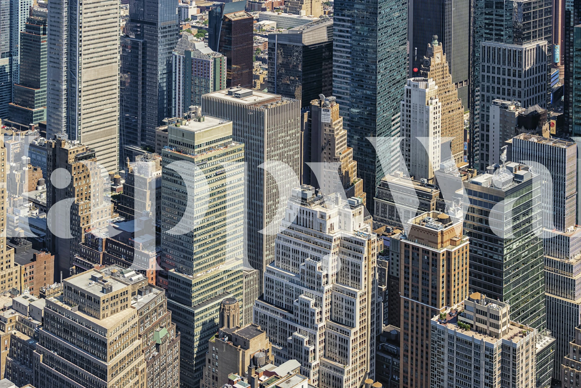 New York Downtown Urban Tapetti