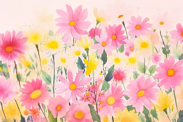 Whimsical Wildflower Meadow