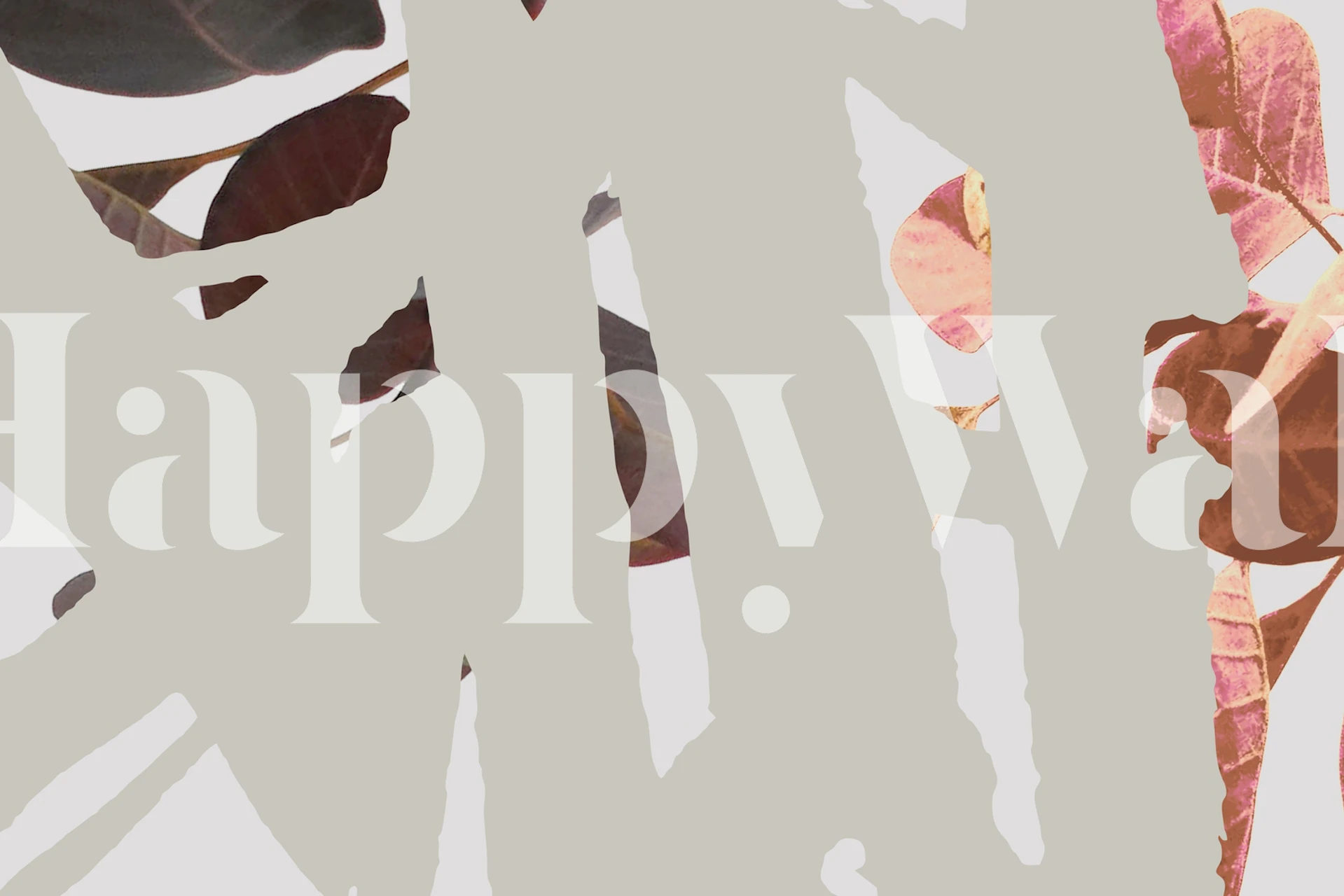 Vibrant Abstract Spring wallpaper in a room