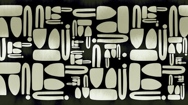 Mid-Century Pattern Moss