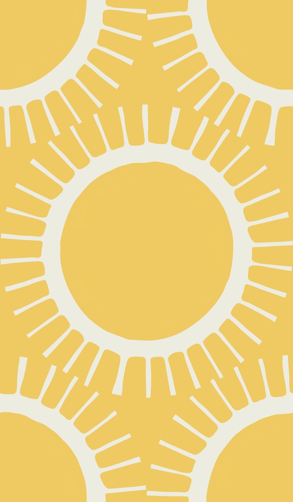 Modern Pastel Sunshine Light Yellow