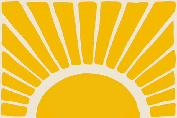 Striped Sunny Sunshine