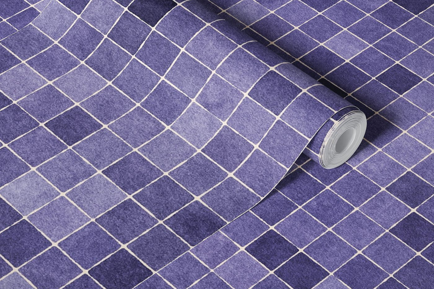 MOSAIC - 002 - Lavender wallpaper roll