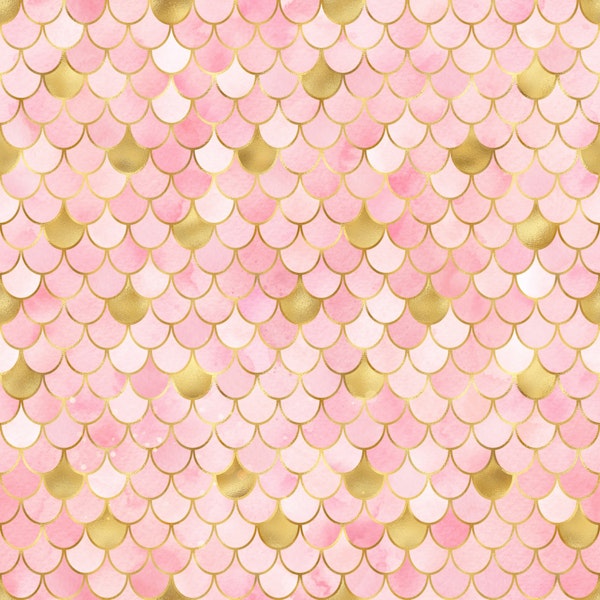 Mermaid scales - pink