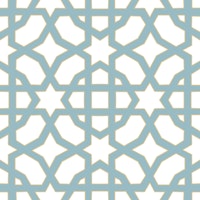 Arabesque art style 1 light blue gold papiers peint