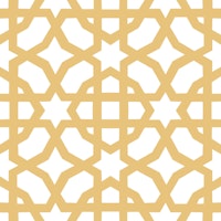 Arabesque art style 1 gold papiers peint