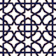 Arabesque art style 1 navy gold