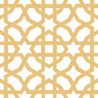 Arabesque art style 1 large gold papiers peint