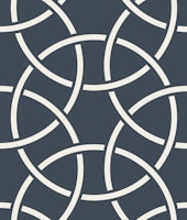 Arabesque art style 2 navy tapetit