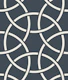 Arabesque art style 2 navy