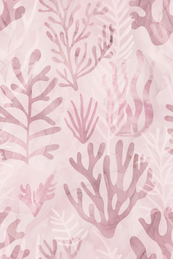 Down By The Sea Underwater Magic Pastel Pink