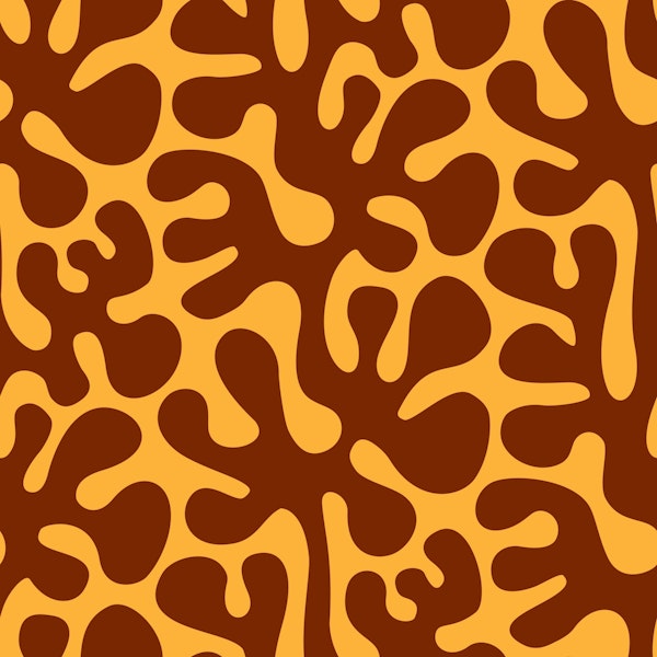 Abstract plants / coral / animal print 3202C