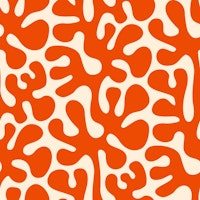 Abstract plants / coral / animal print 3202D ταπετσαρία