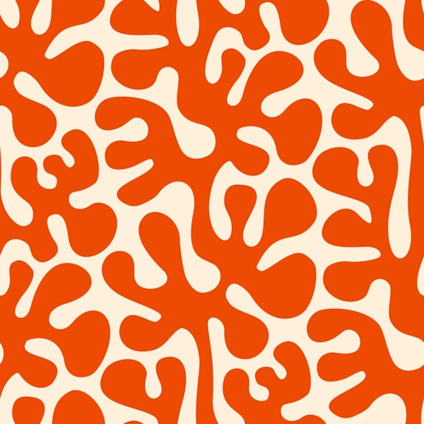 Abstract plants / coral / animal print 3202D