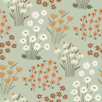 Light Green Spring Meadow tapetit