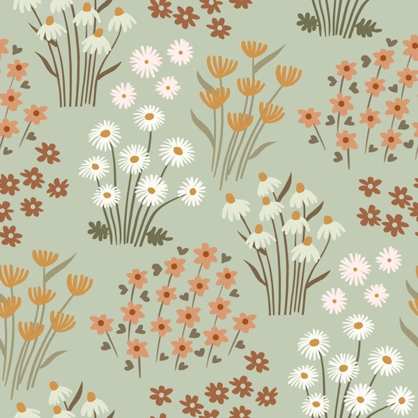 Light Green Spring Meadow