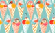ice cream cones mint