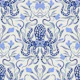 Chinoiserie Octopus Cobalt Blue