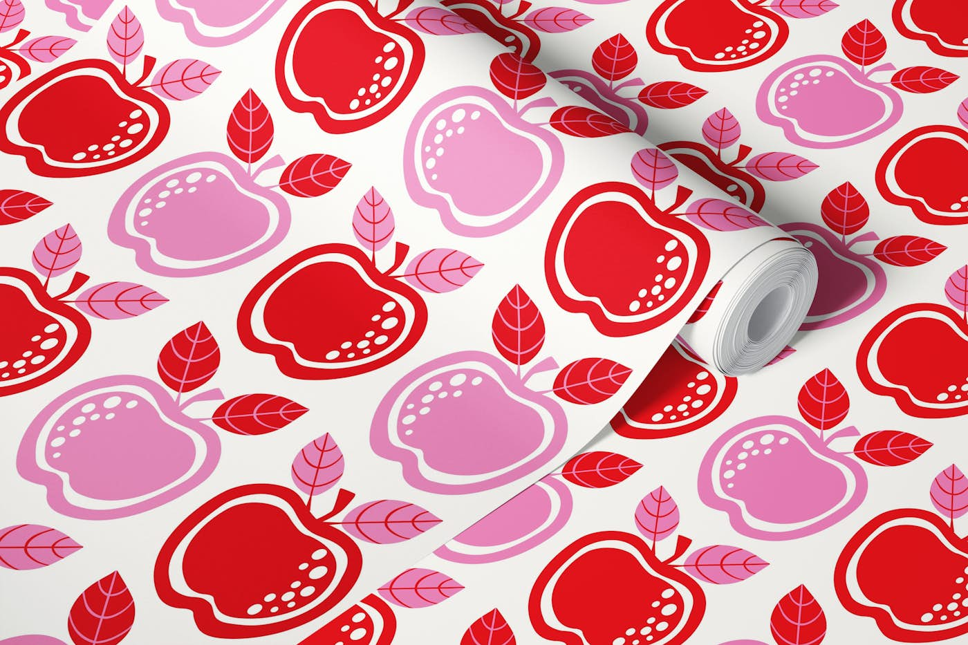 An Apple A Day wallpaper roll