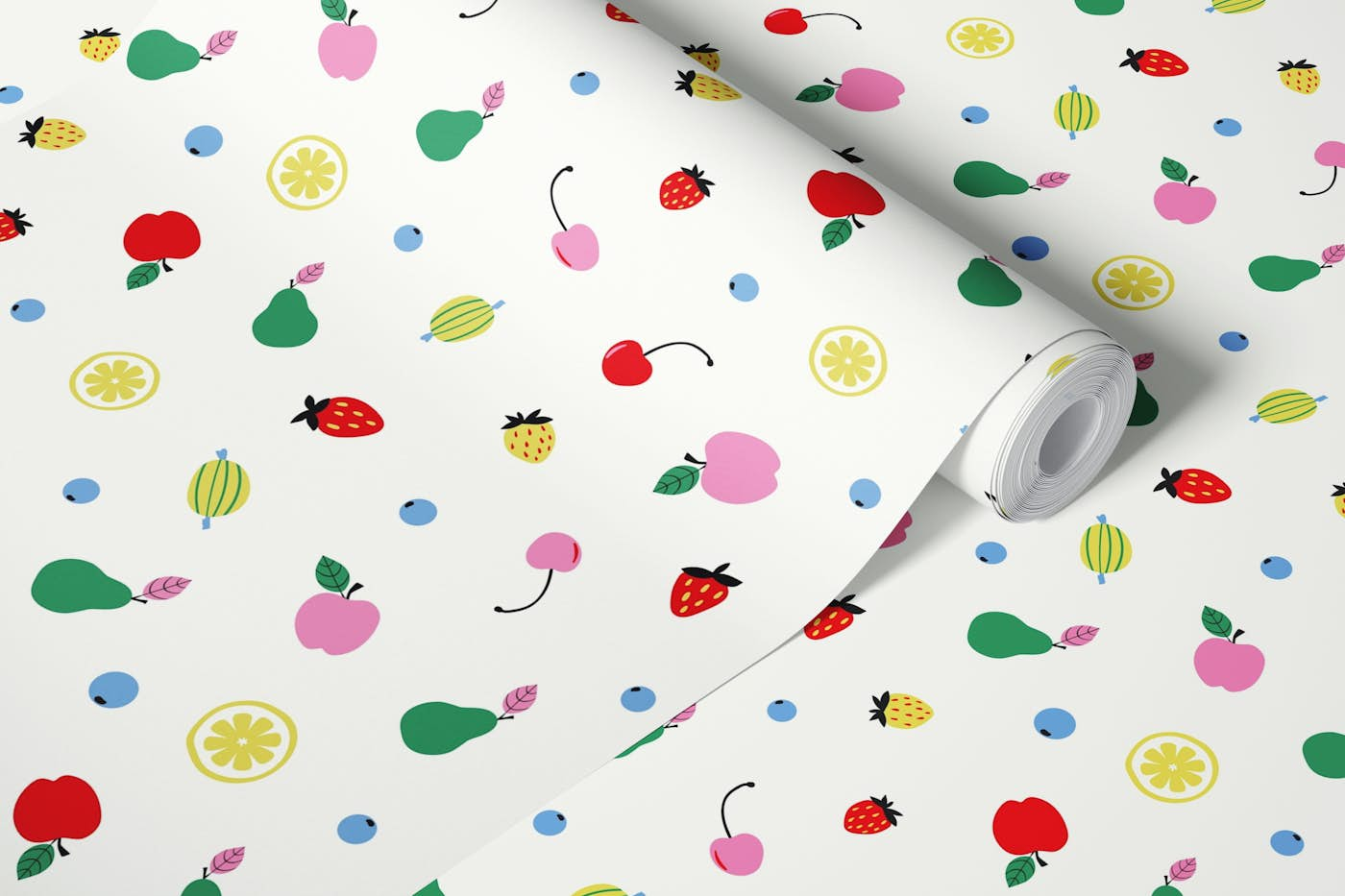 Fruit Ditsy wallpaper roll