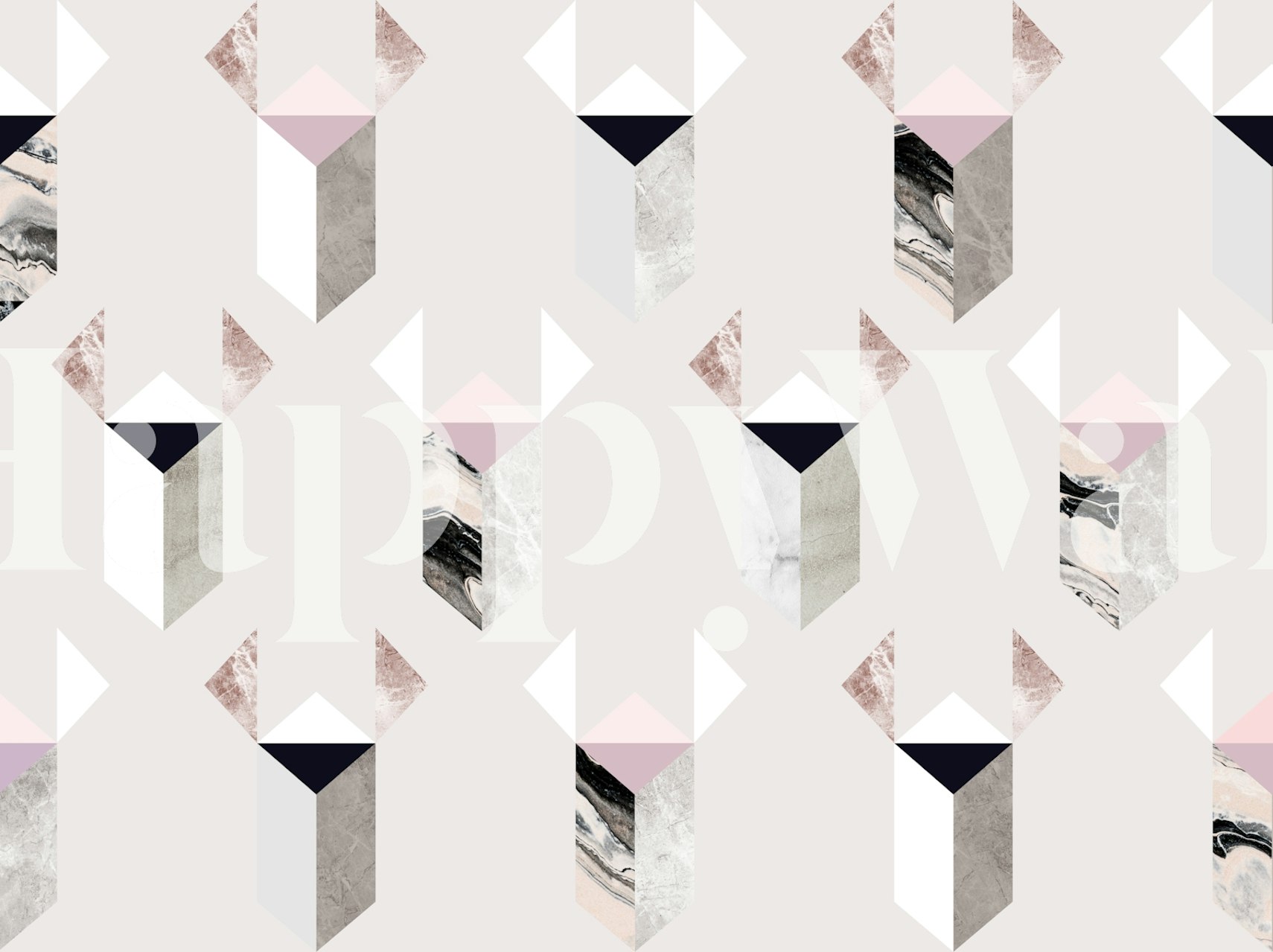 Neo Modern 06 wallpaper in a stylish room