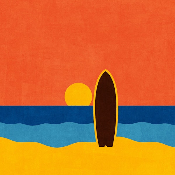 LANDSHAPES - Beach - sunset