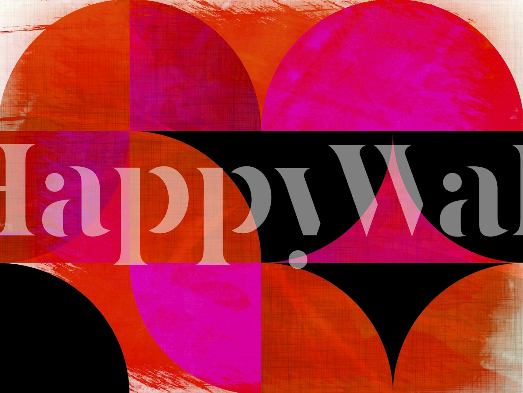 Avant Garde Bauhaus wallpaper design